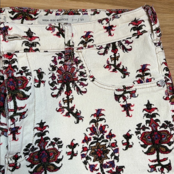 Pilcro and the Letterpress by Anthropologie Corduroy Bootcut Pants Women’s 32 - Picture 10 of 16